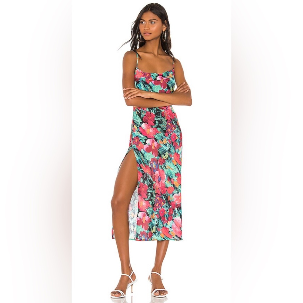 Resa Madison midi dress in vintage floral size medium. Never worn NWOT